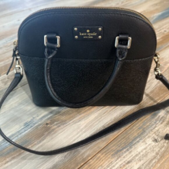 Kate Spade Grove Street Mini Carli Satchel Black - Picture 2 of 6